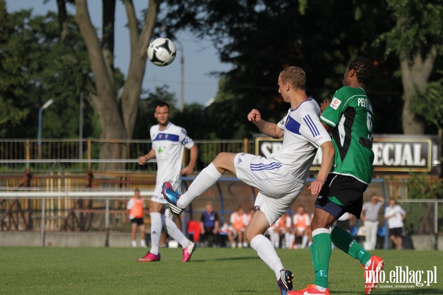 II liga: Olimpia Elblg - Pelikan owicz 1:1, fot. 33