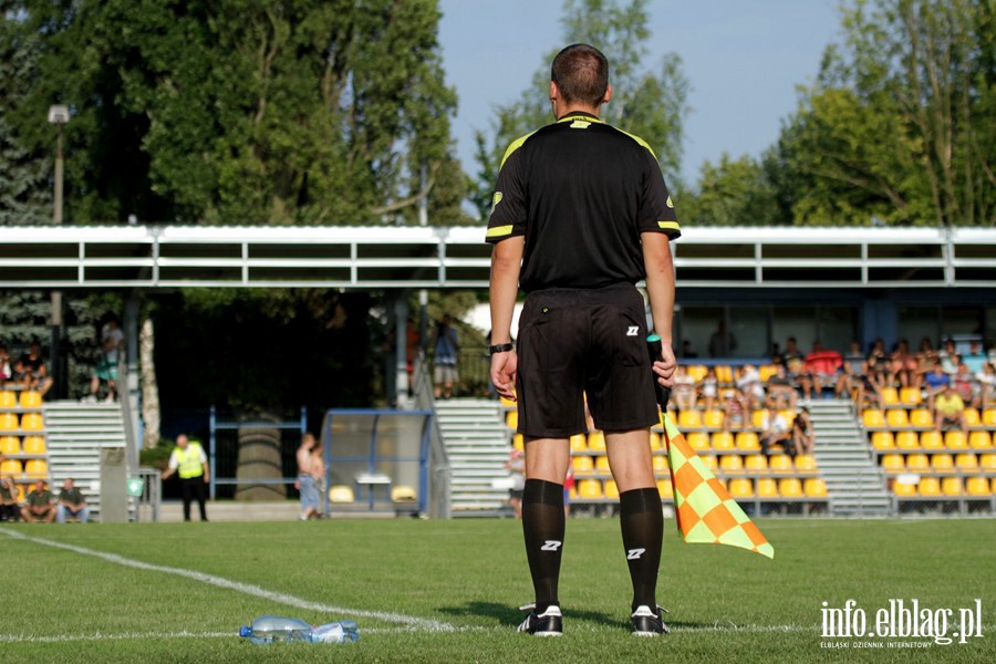 II liga: Olimpia Elbląg - Pelikan Łowicz 1:1, fot. 36