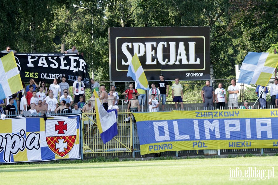 II liga: Olimpia Elblg - Pelikan owicz 1:1, fot. 40