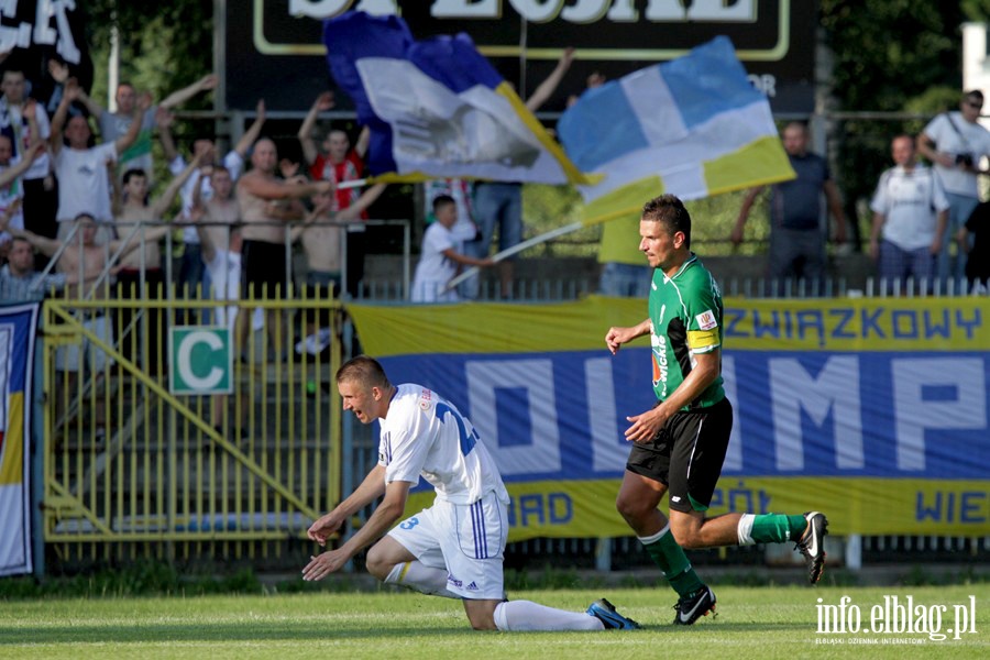 II liga: Olimpia Elblg - Pelikan owicz 1:1, fot. 42