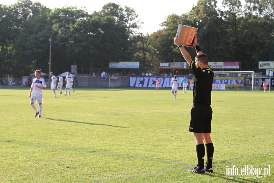 II liga: Olimpia Elblg - Pelikan owicz 1:1, fot. 47