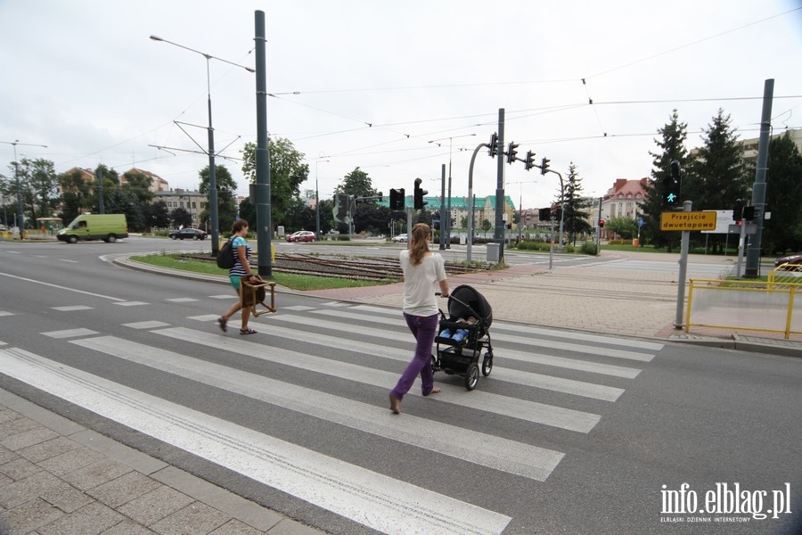 Newralgiczne przejcia dla pieszych w Elblgu, fot. 14