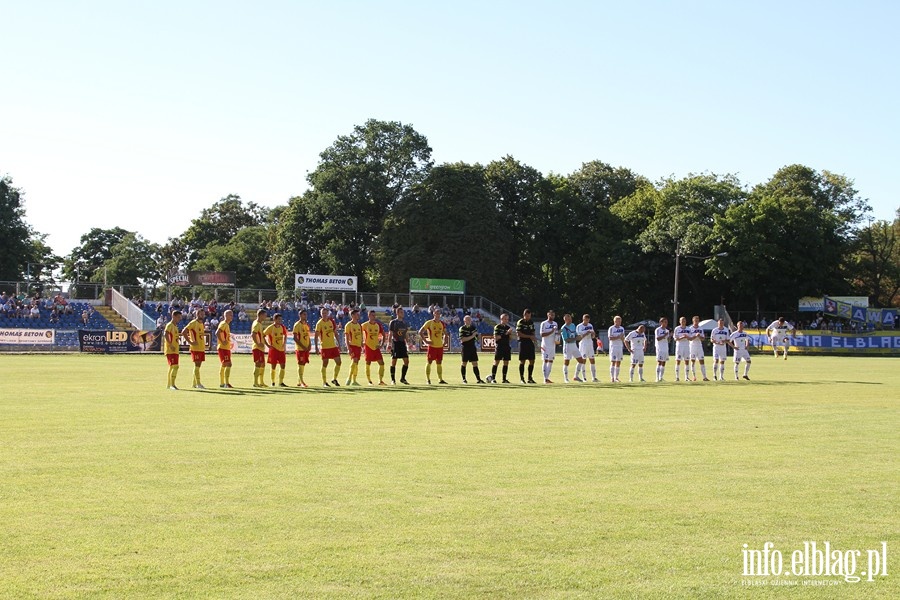 II liga: Olimpia Elblg - Znicz Pruszkw 1:0, fot. 2