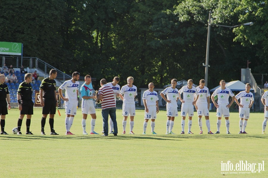 II liga: Olimpia Elblg - Znicz Pruszkw 1:0, fot. 3