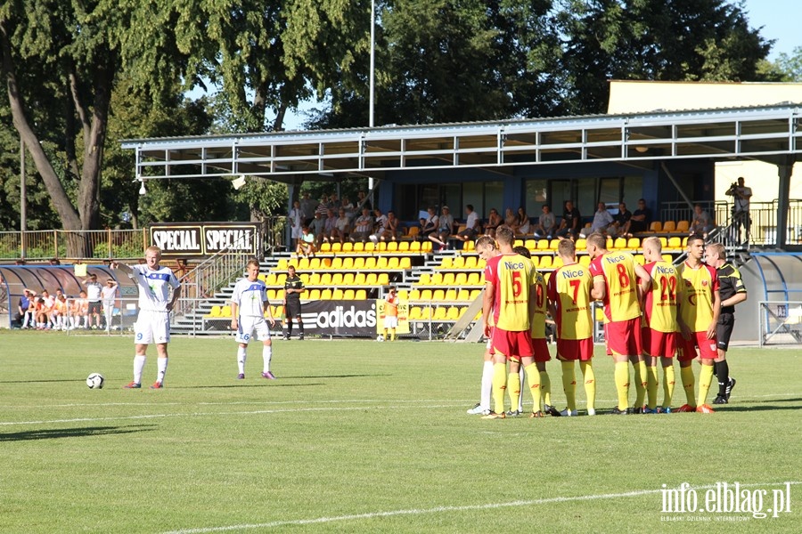 II liga: Olimpia Elbląg - Znicz Pruszków 1:0, fot. 7