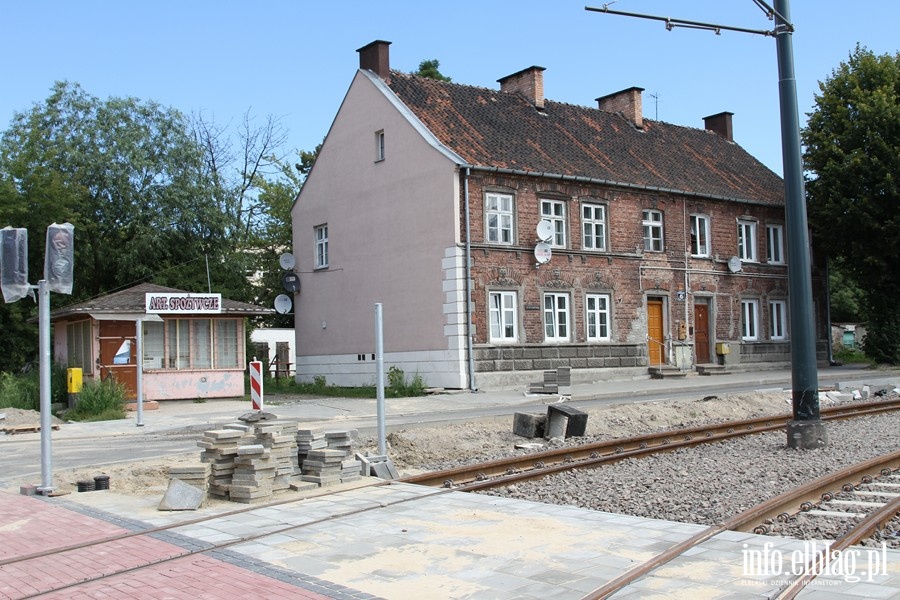 Ul. Browarna w przebudowie - sierpie 2013, fot. 22
