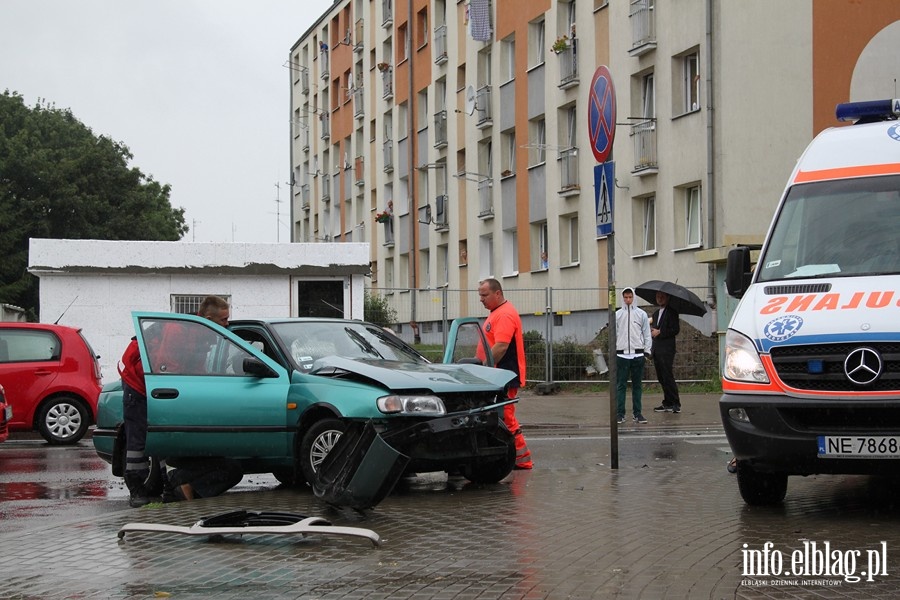 Wypadek na ul.Mickiewicza, fot. 4