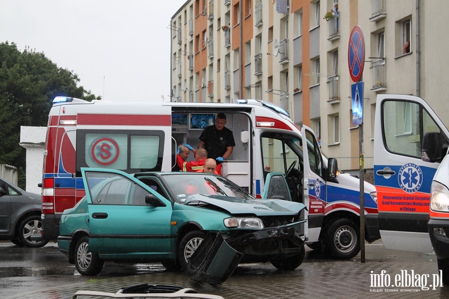 Wypadek na ul.Mickiewicza, fot. 9