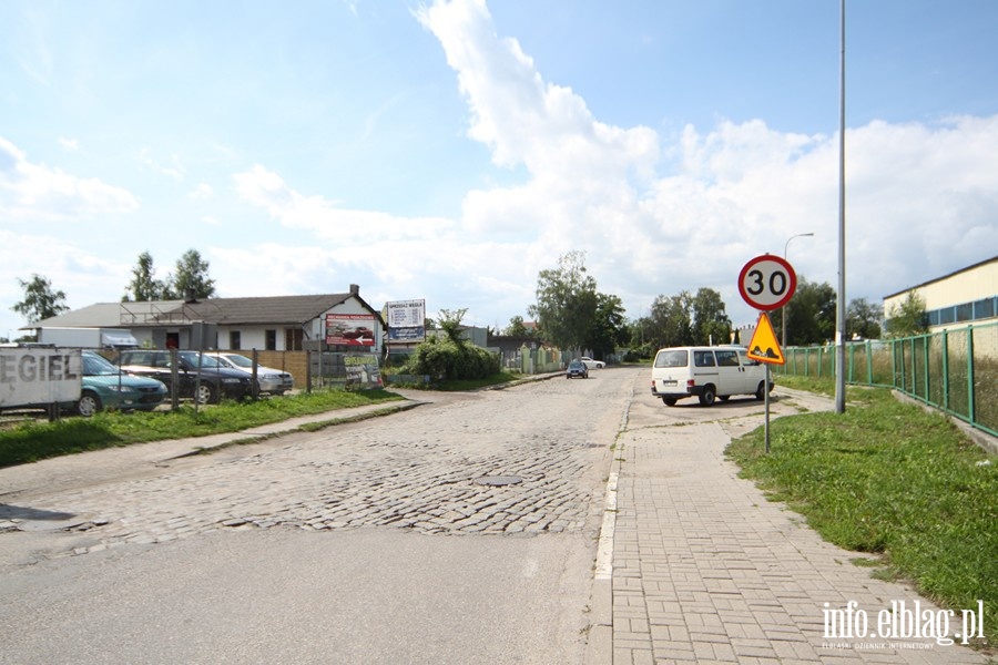 Stan elbląskich jezdni na dzień 13.08.2013 r., fot. 10