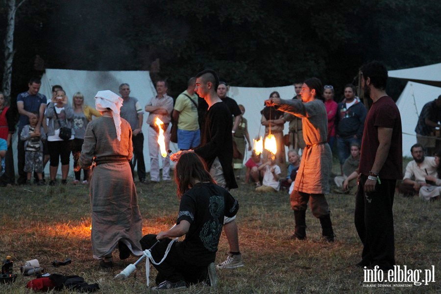 Fireshow na Wyspie Spichrzw, fot. 1