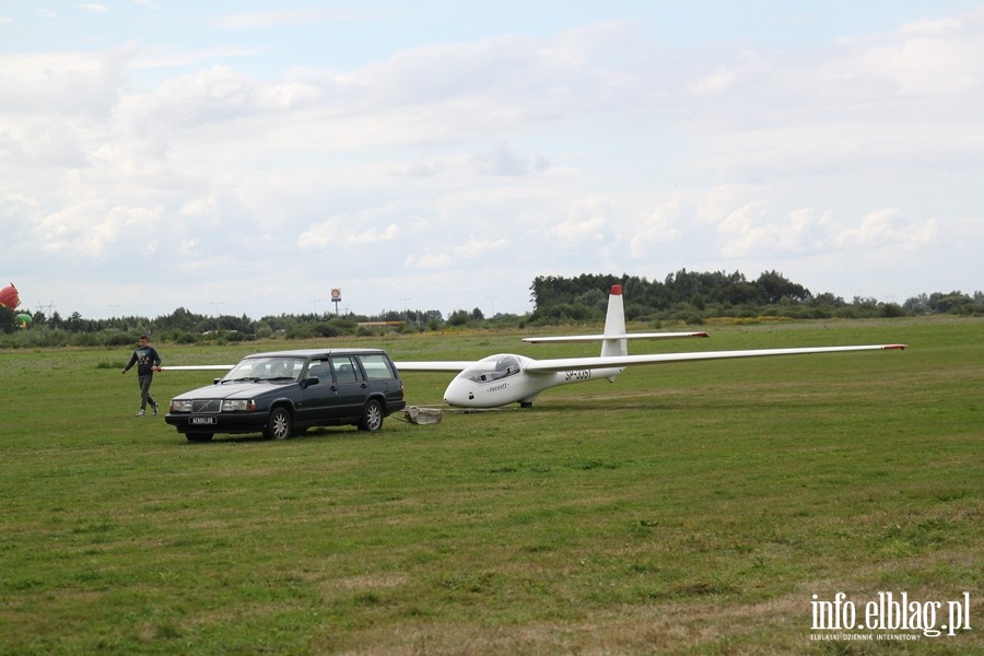 Czarek Maliszewski podczas szkolenia szybowcowego w Aeroklubie , fot. 12