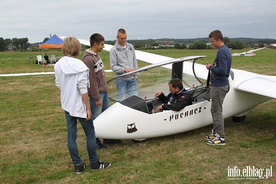 Czarek Maliszewski podczas szkolenia szybowcowego w Aeroklubie , fot. 16