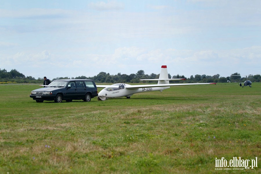 Czarek Maliszewski podczas szkolenia szybowcowego w Aeroklubie , fot. 19