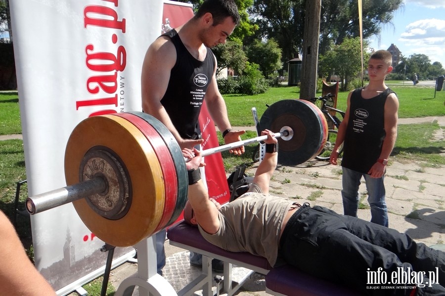 I Mistrzostwa Elbląga w wyciskaniu na ławeczce TORTUGA CUP 2013, fot. 4