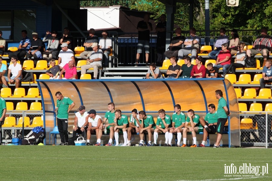 II liga: Concordia Elblg - Radomiak Radom 1:0, fot. 5