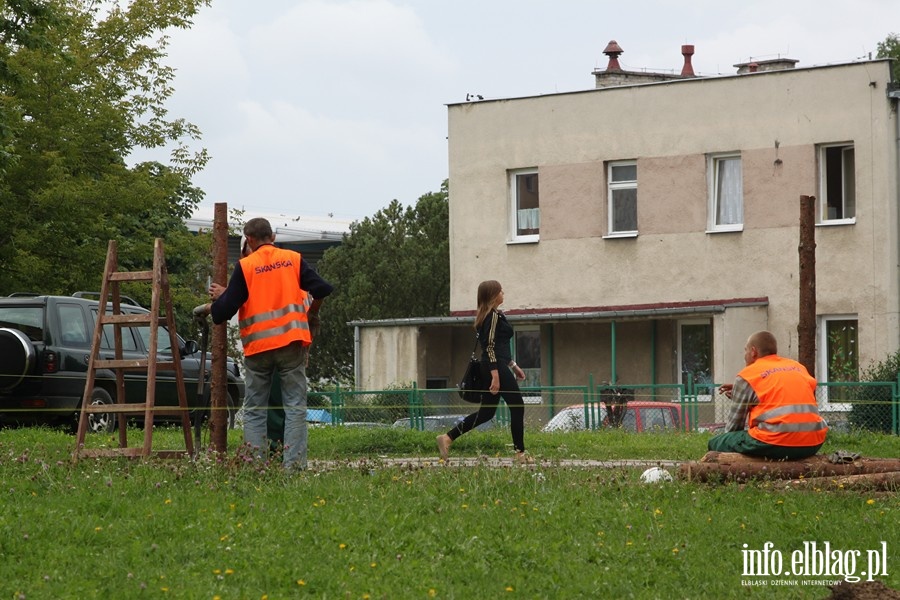  Elblanie protestuj przeciwko budowie Sdu, fot. 6