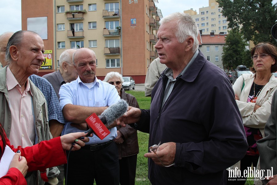  Elblanie protestuj przeciwko budowie Sdu, fot. 15