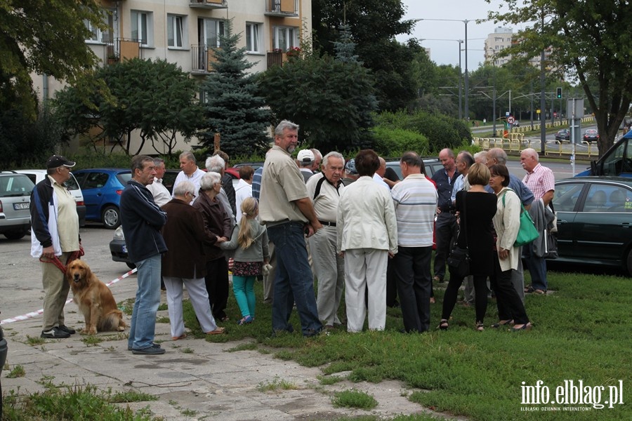  Elblanie protestuj przeciwko budowie Sdu, fot. 23