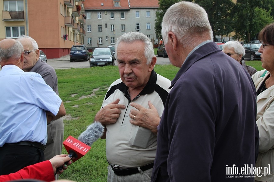  Elblanie protestuj przeciwko budowie Sdu, fot. 25