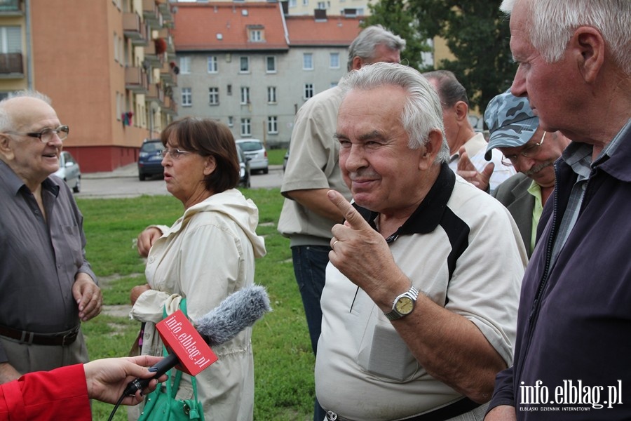  Elblanie protestuj przeciwko budowie Sdu, fot. 26