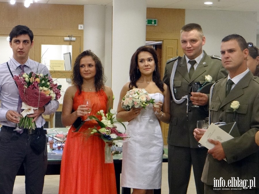 Pierwszy ślub w Ratuszu Staromiejskim- 6.09.2013r., fot. 22