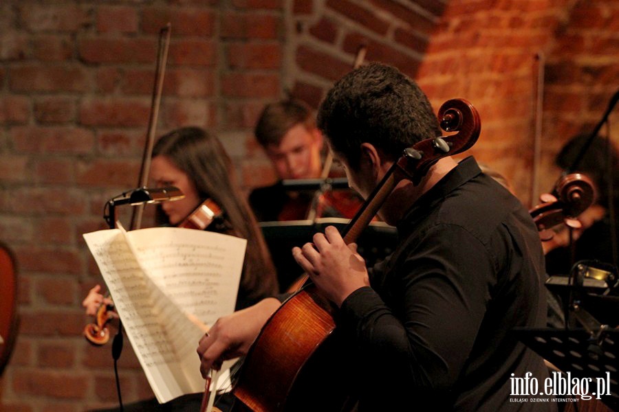 Koncert Elblskiej Orkiestry Kameralnej Muzyka Form Przestrzennych, fot. 2