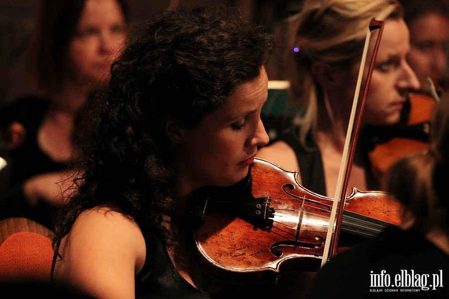 Koncert Elblskiej Orkiestry Kameralnej Muzyka Form Przestrzennych, fot. 3