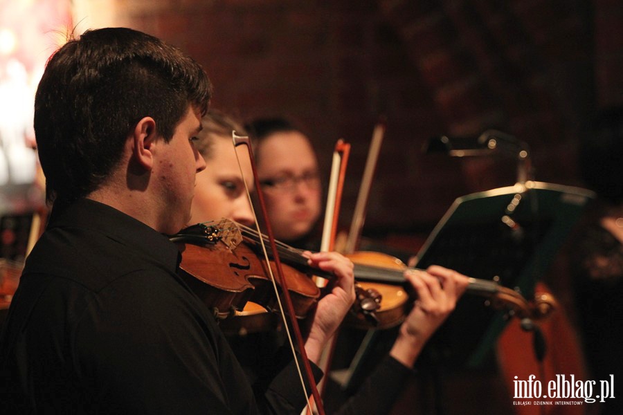 Koncert Elblskiej Orkiestry Kameralnej Muzyka Form Przestrzennych, fot. 4