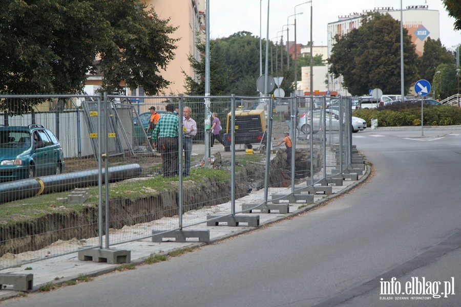 Modernizacja miejskiego systemu ciepowniczego przy ul. Kochanowskiego, fot. 1