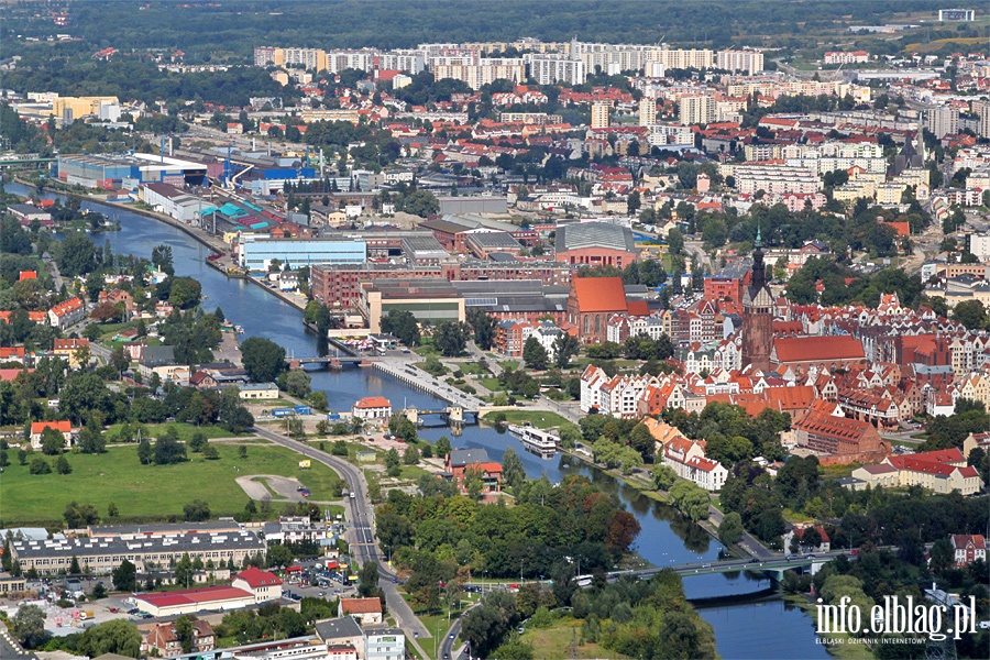 Elblg z lotu ptaka 2013.Fot.Monika Skowroska, fot. 9