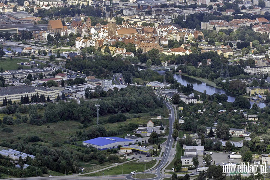 Elblg z lotu ptaka - w obiektywie Ireneusza Rupniewskiego, fot. 3