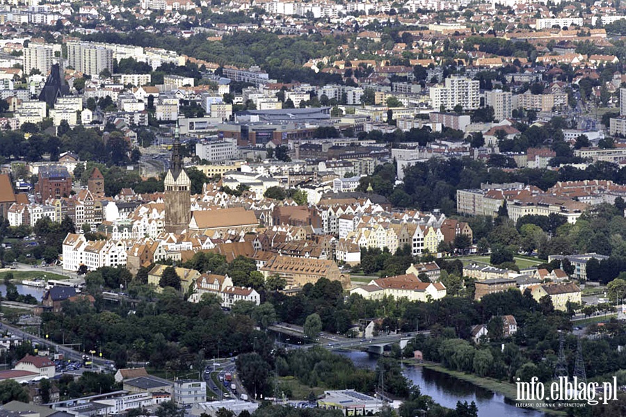 Elblg z lotu ptaka - w obiektywie Ireneusza Rupniewskiego, fot. 4