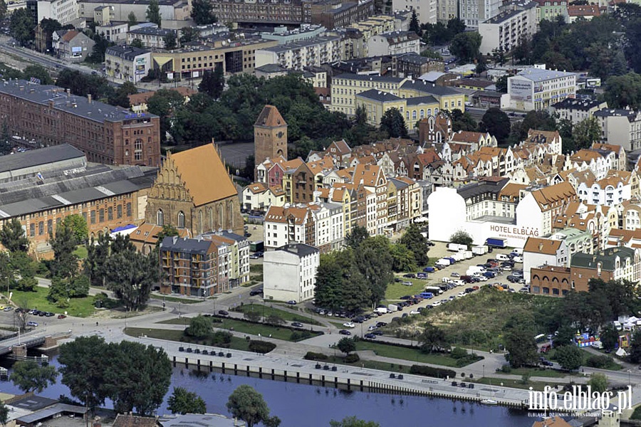 Elblg z lotu ptaka - w obiektywie Ireneusza Rupniewskiego, fot. 18