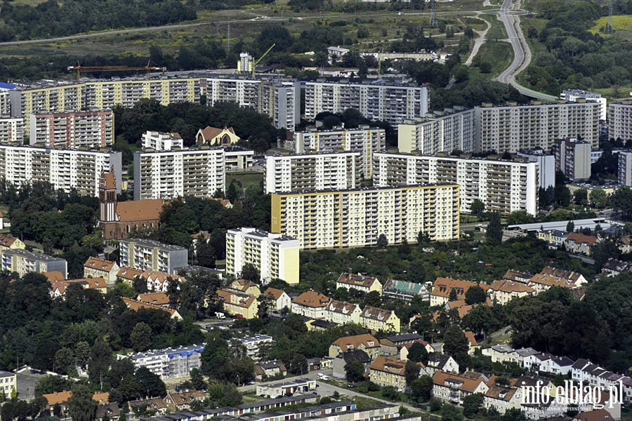 Elblg z lotu ptaka - w obiektywie Ireneusza Rupniewskiego, fot. 36