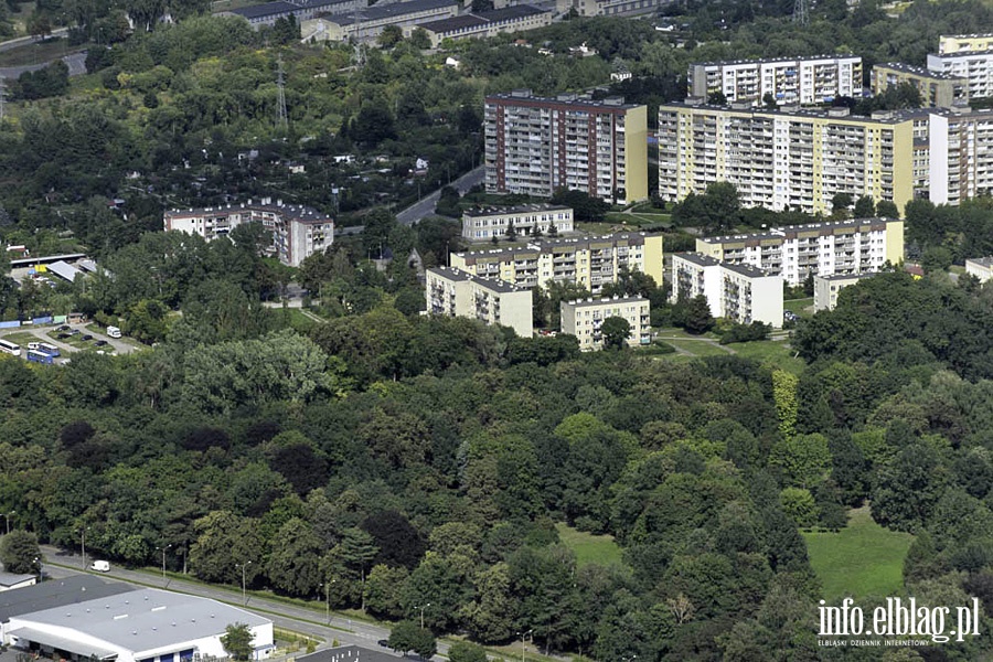 Elblg z lotu ptaka - w obiektywie Ireneusza Rupniewskiego, fot. 44