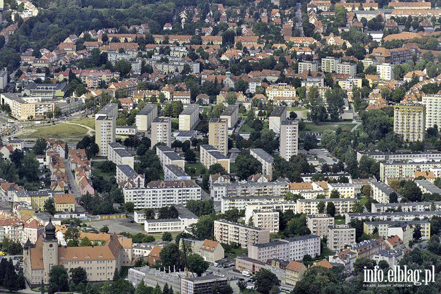 Elblg z lotu ptaka - w obiektywie Ireneusza Rupniewskiego, fot. 75