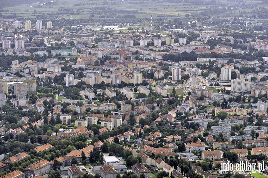 Elblg z lotu ptaka - w obiektywie Ireneusza Rupniewskiego, fot. 93