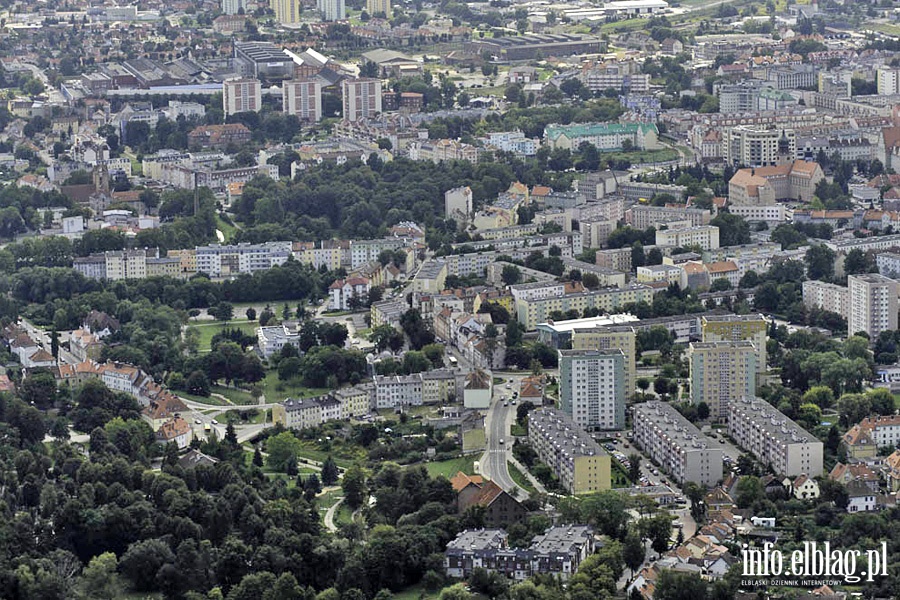 Elblg z lotu ptaka - w obiektywie Ireneusza Rupniewskiego, fot. 97