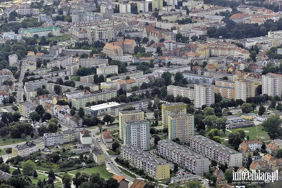 Elblg z lotu ptaka - w obiektywie Ireneusza Rupniewskiego, fot. 102