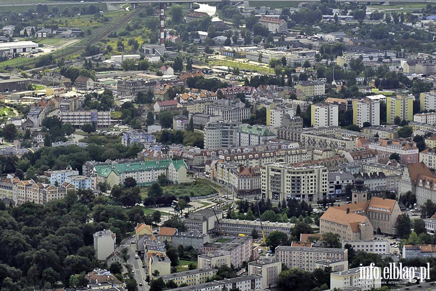 Elblg z lotu ptaka - w obiektywie Ireneusza Rupniewskiego, fot. 103