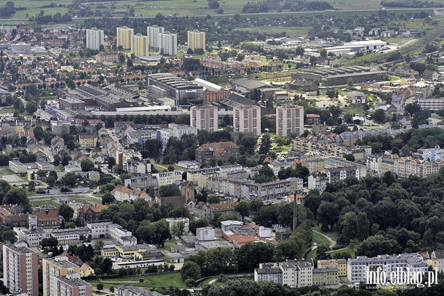 Elblg z lotu ptaka - w obiektywie Ireneusza Rupniewskiego, fot. 104