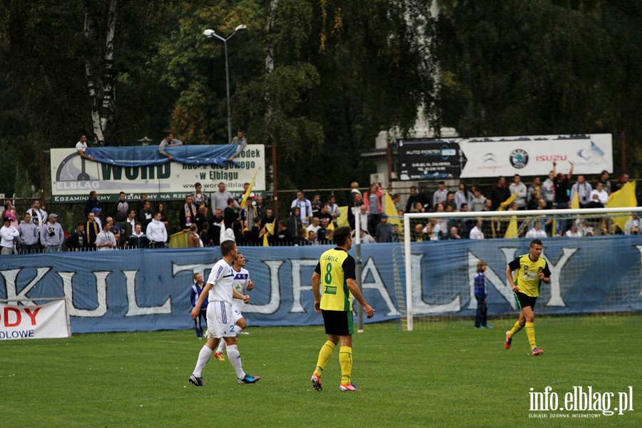 II liga: Olimpia Elblg - Siarka Tarnobrzeg 2:0, fot. 2