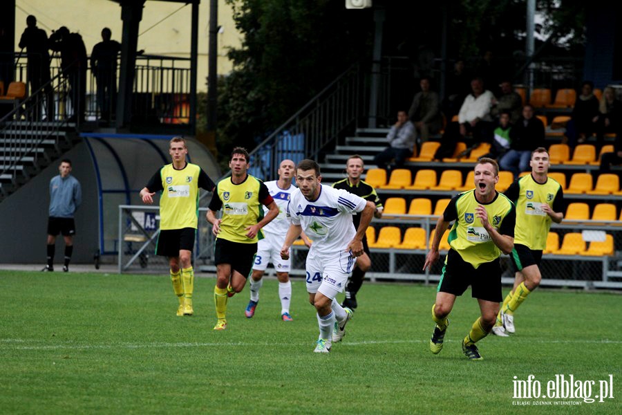 II liga: Olimpia Elblg - Siarka Tarnobrzeg 2:0, fot. 3