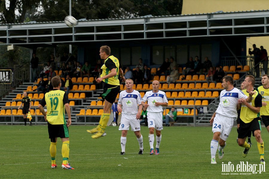 II liga: Olimpia Elblg - Siarka Tarnobrzeg 2:0, fot. 4