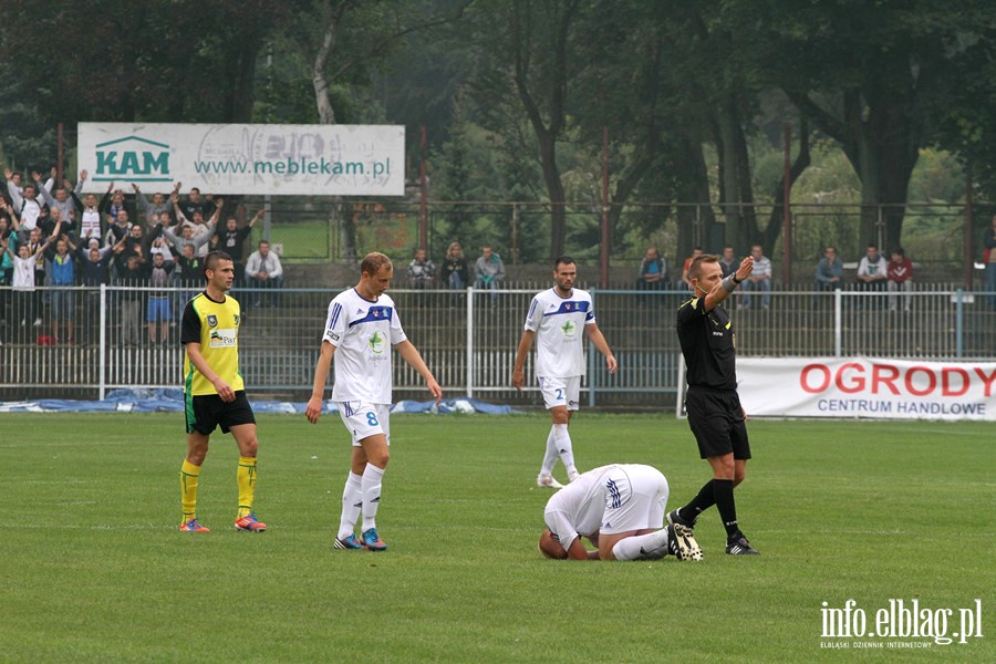 II liga: Olimpia Elblg - Siarka Tarnobrzeg 2:0, fot. 13