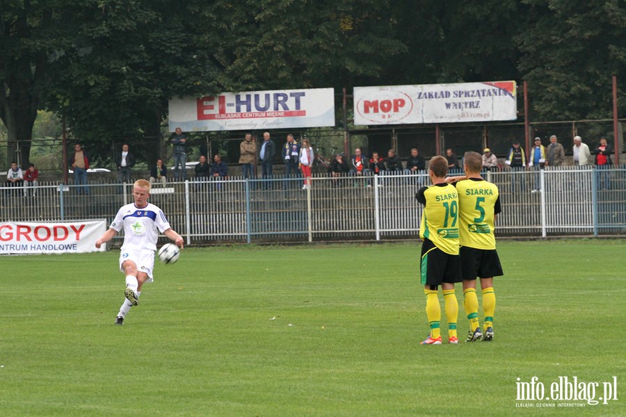 II liga: Olimpia Elblg - Siarka Tarnobrzeg 2:0, fot. 14