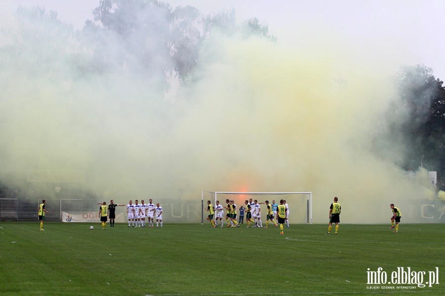 II liga: Olimpia Elblg - Siarka Tarnobrzeg 2:0, fot. 35