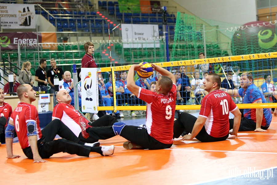 Mecz Polska-Rosja i spotkanie z minister sportu Joann Much, fot. 24
