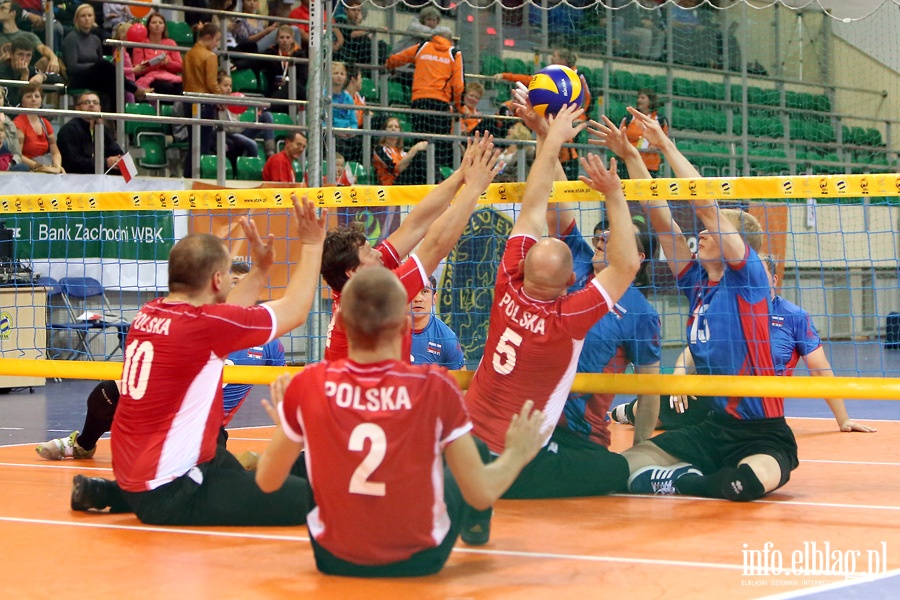 Mecz Polska-Rosja i spotkanie z minister sportu Joann Much, fot. 48