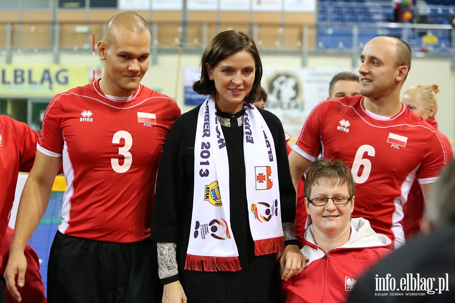 Mecz Polska-Rosja i spotkanie z minister sportu Joanną Muchą, fot. 90